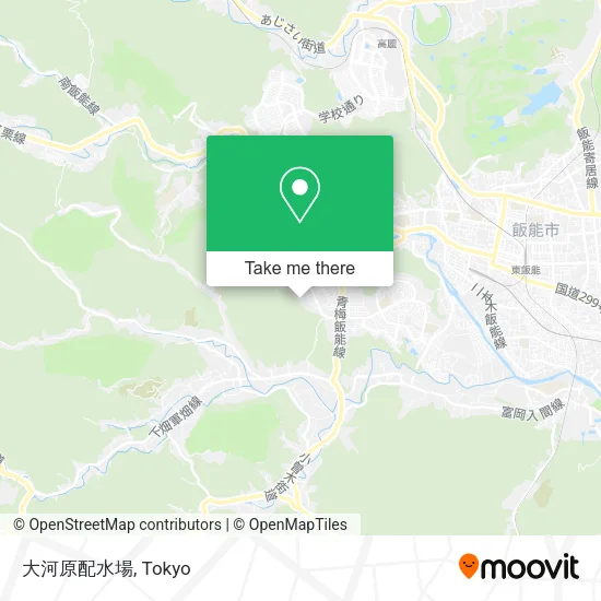 大河原配水場 map