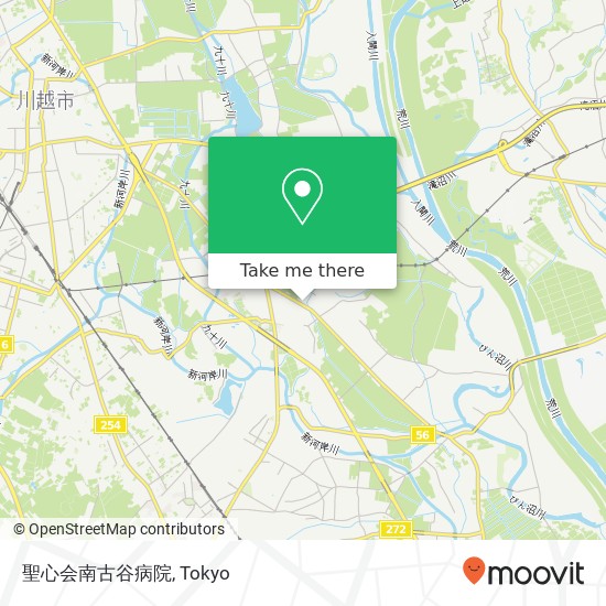 聖心会南古谷病院 map