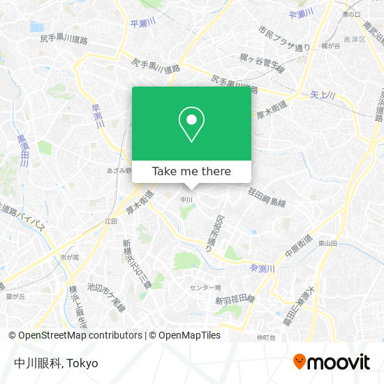 中川眼科 map