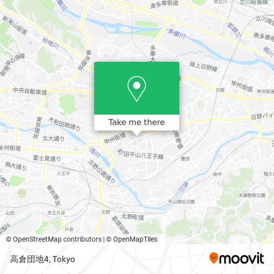 高倉団地4 map