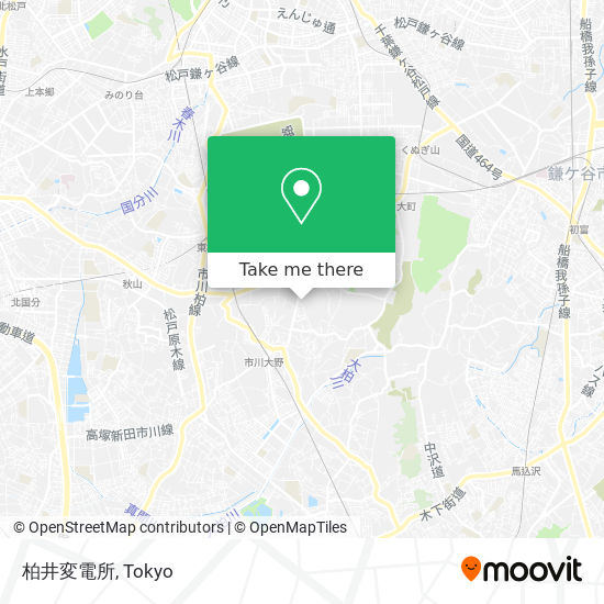 柏井変電所 map