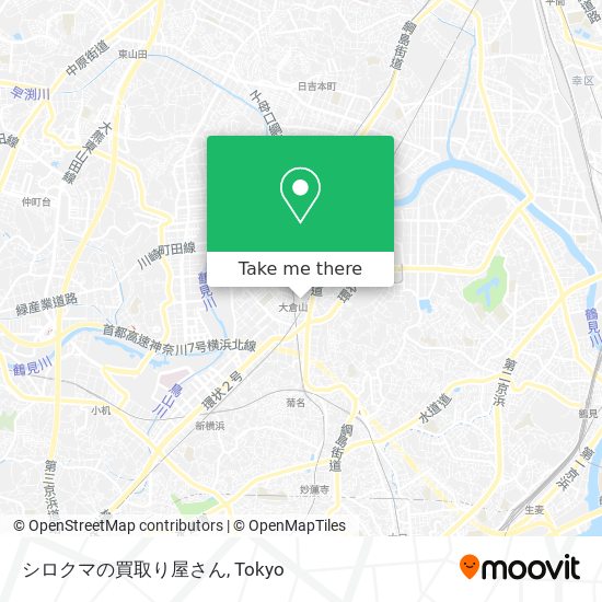 シロクマの買取り屋さん map