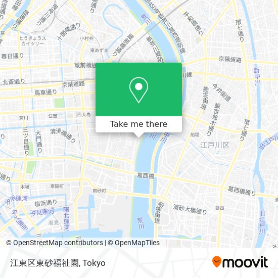 江東区東砂福祉園 map