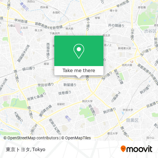 東京トヨタ map