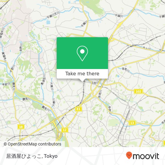 居酒屋ひよっこ map