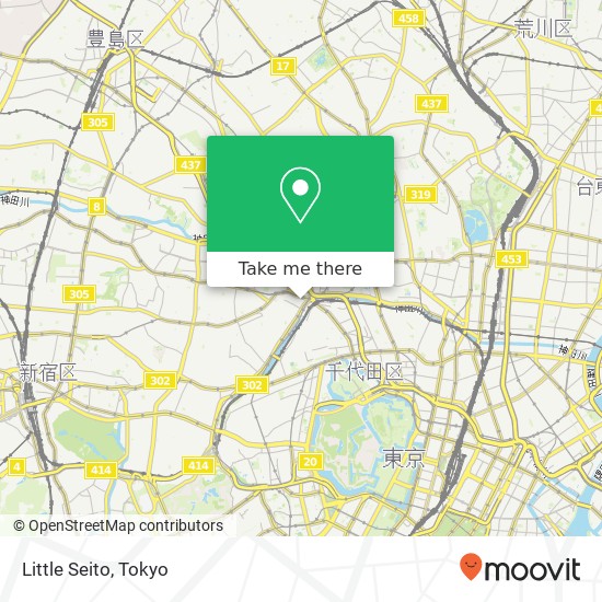 Little Seito map