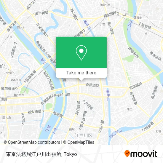 東京法務局江戸川出張所 map