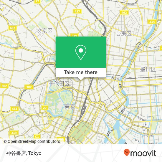 神谷書店 map