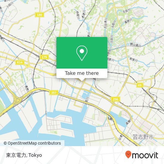 東京電力 map