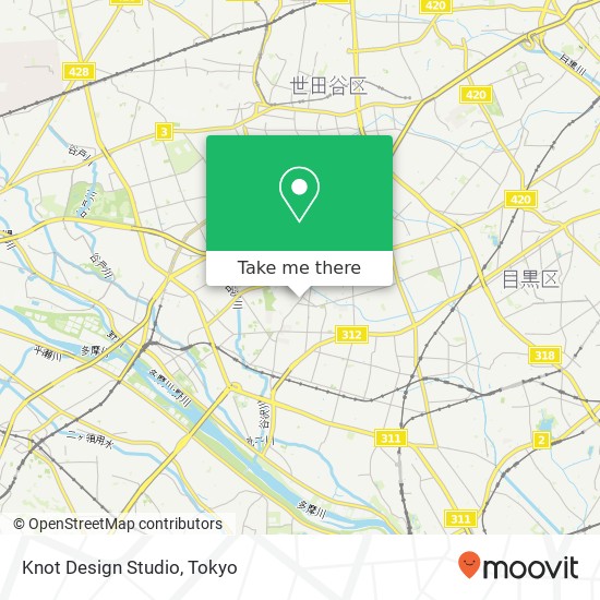 Knot Design Studio map