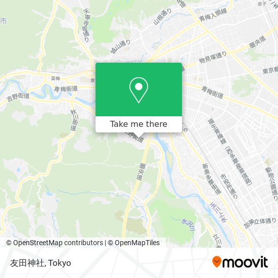 友田神社 map