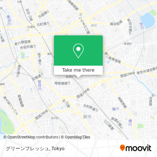 グリーンフレッシュ map