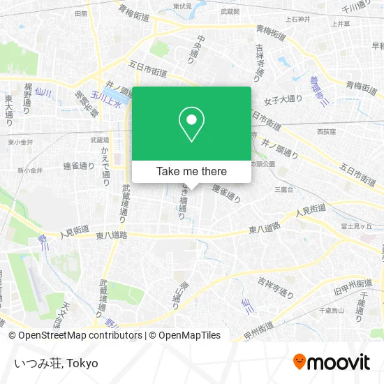 いつみ荘 map