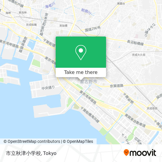 市立秋津小学校 map