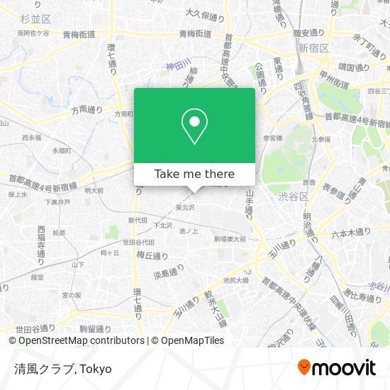 清風クラブ map