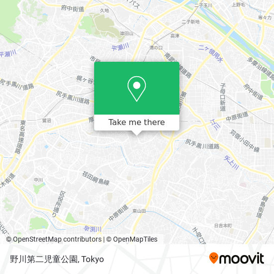 野川第二児童公園 map