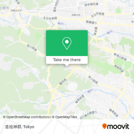 道祖神群 map