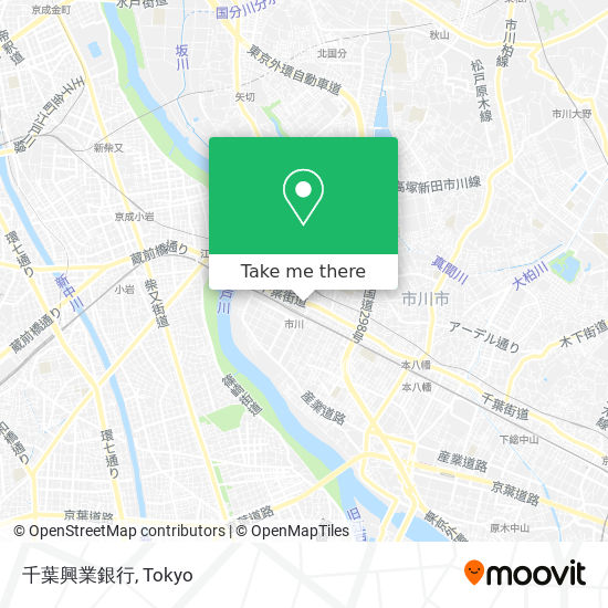 千葉興業銀行 map