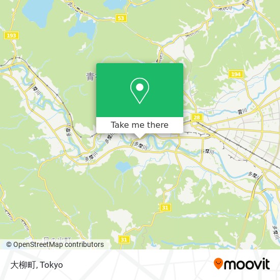 大柳町 map