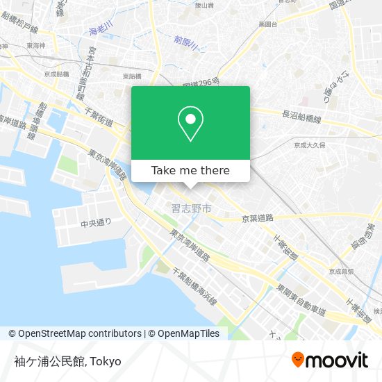 袖ケ浦公民館 map