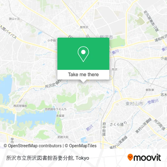 所沢市立所沢図書館吾妻分館 map