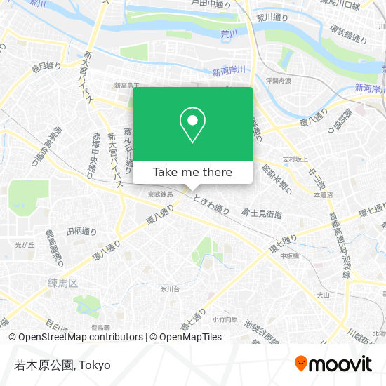 若木原公園 map