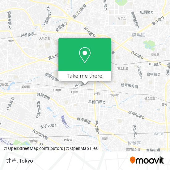 井草 map