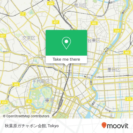 秋葉原ガチャポン会館 map