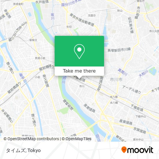 タイムズ map