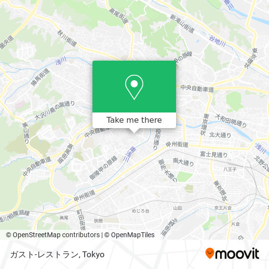 ガスト-レストラン map