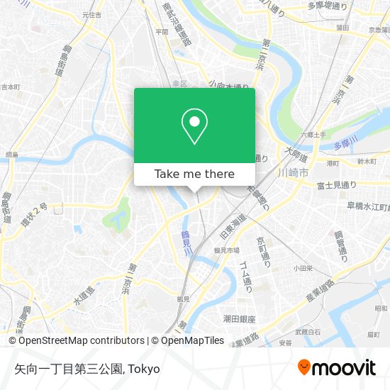 矢向一丁目第三公園 map