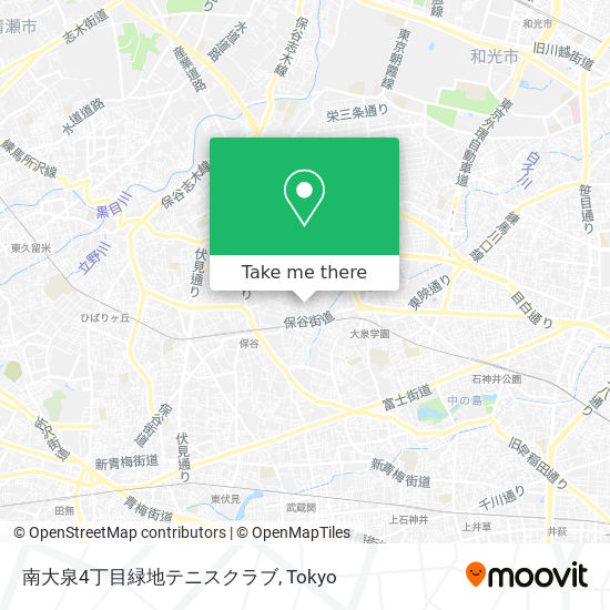 How To Get To 南大泉4丁目緑地テニスクラブ In 練馬区 By Bus Moovit