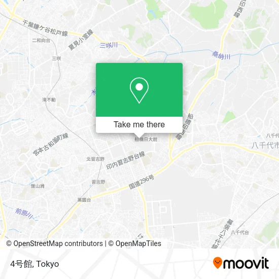 4号館 map