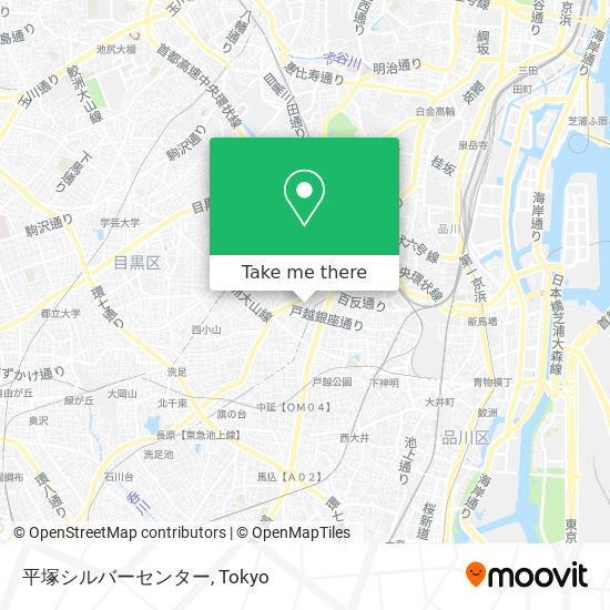 平塚シルバーセンター map