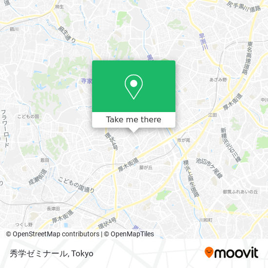 秀学ゼミナール map