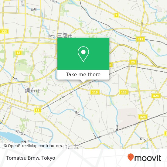 Tomatsu Bmw map