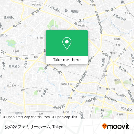 愛の家ファミリーホーム map