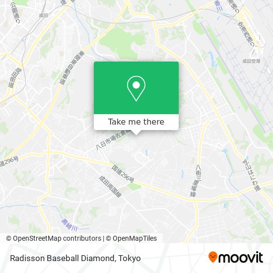 Radisson Baseball Diamond map