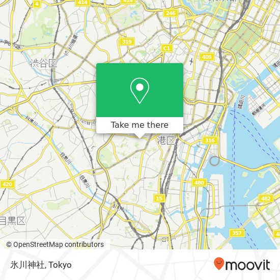 氷川神社 map