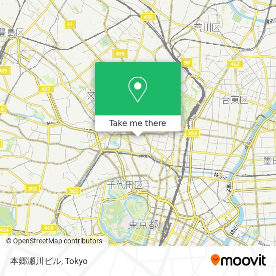 本郷瀬川ビル map