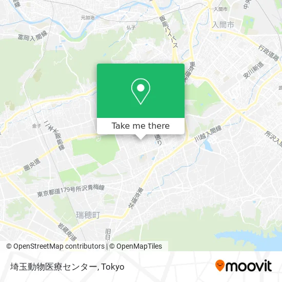 Saitama Animal Medical Center map