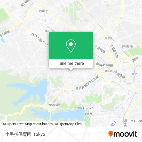 小手指保育園 map