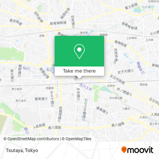 Tsutaya map