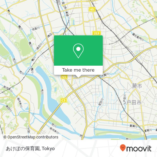 あけぼの保育園 map