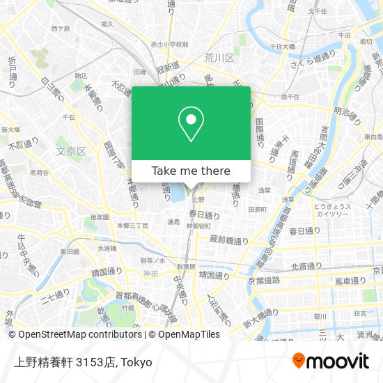 上野精養軒 3153店 map