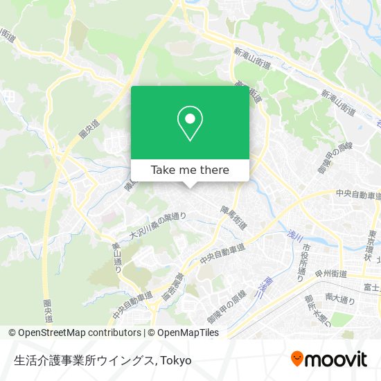 生活介護事業所ウイングス map