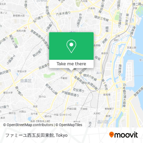 ファミーユ西五反田東館 map