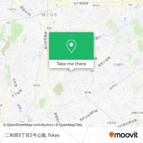 二和西5丁目2号公園 map