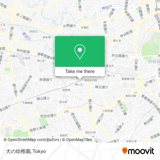犬の幼稚園 map