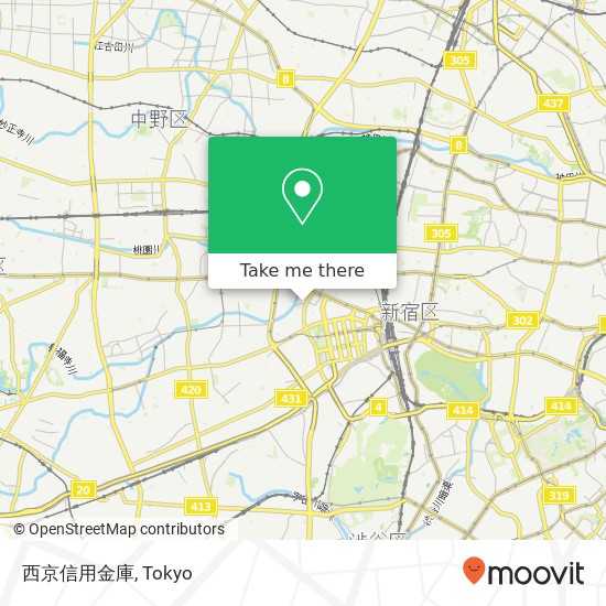 西京信用金庫 map